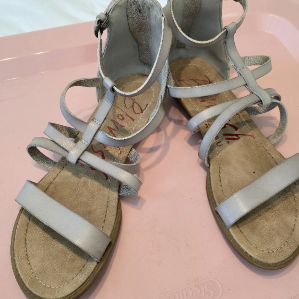 Blowfish light grey Strappy Sandals